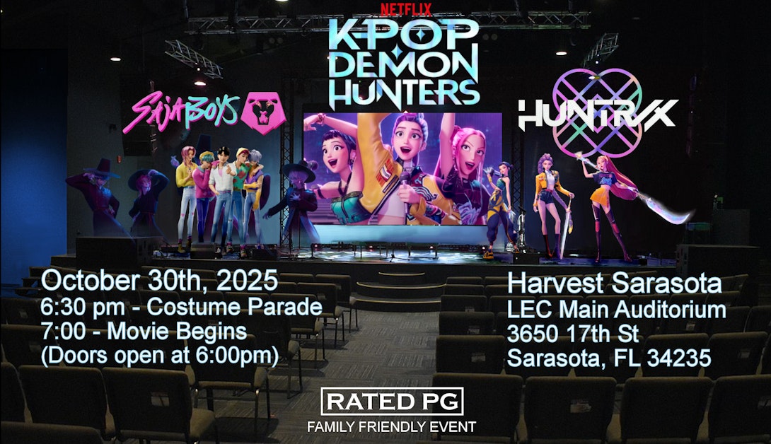 KPop Demon Hunters Movie Night in Sarasota · Mobilize